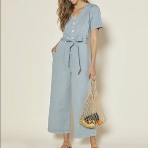 Outerknown - Gia Jumpsuit XL Blue